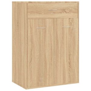 vidaXL Pantofar, stejar sonoma, 60x35x84 cm, lemn prelucrat