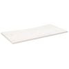 vidaXL Blat de birou, alb, 110x60x2,5 cm, lemn masiv de pin
