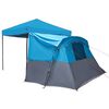 vidaXL Set Cort pentru Camping 2 pcs albastru Tafetă și Material