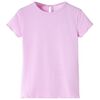 vidaXL Tricou pentru copii, roz deschis, 116