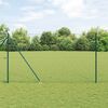 vidaXL St&acirc;lp de gard. Verde 25 x 1,5 m (plasare 36 mm) Oțel