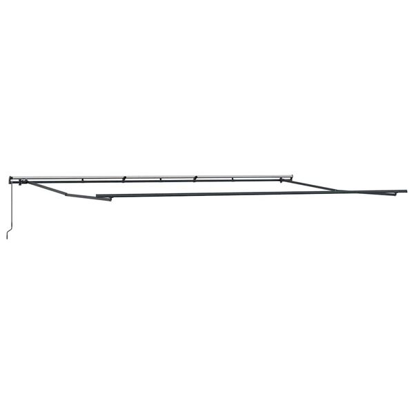 vidaXL Cortina Retractabilă Manual Roșu 600 &times; 300 cm Poliester și oțel
