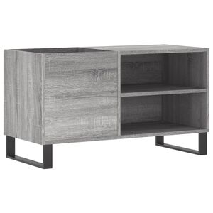 vidaXL Dulap pentru discuri gri sonoma 85x38x48 cm lemn prelucrat
