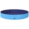 vidaXL Piscină pentru c&acirc;ini albastru &Oslash;200 x 30 cm PVC gros