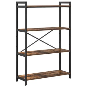 vidaXL Raft pentru cărți 80 x 30 x 120 cm Lemn prelucrat