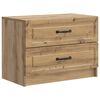 vidaXL Dulap de noapte Stejar Artizanal 62 x 34,5 x 44,5 cm
