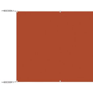 vidaXL Copertină verticală, teracotă, 60x1000 cm, țesătură Oxford