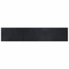 vidaXL Covor dreptunghiular, negru, 60x300 cm, bambus