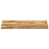 vidaXL Blat de masă contur organic 100x40x3,8 cm lemn masiv mango brut