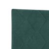 vidaXL Tăblie cap cu headboard Verde &icirc;nchis 160 cm Catifea
