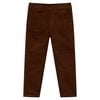 vidaXL Pantaloni de copii, coniac, 128