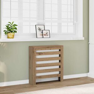 vidaXL Mască pentru calorifer stejar artizanal 78x20x82 cm lemn