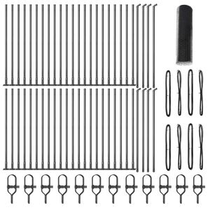 vidaXL St&acirc;lp de gard. Gri