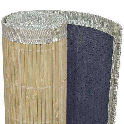 vidaXL Covor din bambus, natural, 100 x 160 cm
