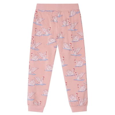 Pijamale pentru copii cu mâneci lungi roz deschis 92
