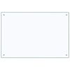 vidaXL Spate de bucătărie 2 pcs Transparent 90 x 60 cm