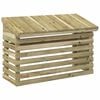 vidaXL Husă pentru aer condiționat 90x40x60 cm Lemn de pin tratat
