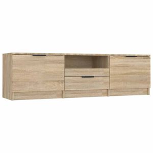 vidaXL Comodă TV din stejar Sonoma 140x35x40 cm, lemn stratificat