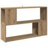 vidaXL Bibliotecă, stejar artizanal, 100x24x63 cm, lemn prelucrat