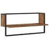 vidaXL Raft de perete Montare pe perete Lemn vechi 65 x 25 x 30 cm