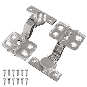 vidaXL Hinge 2 pcs Nichel 85 x 52,5 x 9,5 mm Fier