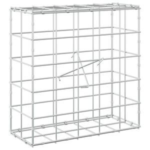 vidaXL Gabion cu Fir de 3,5 mm și Plasă de 10x10 cm 50x20x50 cm