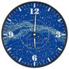 vidaXL Ceas de perete cu scale luminoase și indicatori albastru &Oslash;30 cm