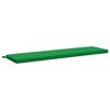 vidaXL Perna pentru bancă SOEST 100% Polyester Verde 150 x 40 x 5 cm