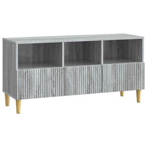 vidaXL Cabinet TV 102 x 34,5 x 50 cm Sonoma gri Lemn prelucrat