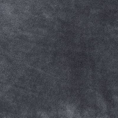 vidaXL Pat câini, negru/gri închis, 99x89x21 cm, pluș/piele ecologică