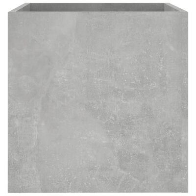 vidaXL Jardinieră cutie, gri beton, 40x40x40 cm, lemn compozit