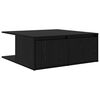 vidaXL Masă de cafea Stejar negru 80 x 80 x 31 cm Lemn prelucrat