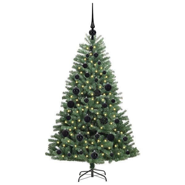 vidaXL Brad de Crăciun artificial cu ramuri articulare Verde 120 cm
