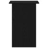 vidaXL Birou, stejar negru, 90x50x74 cm, lemn prelucrat
