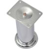 vidaXL Picioare de canapea rotunde, 8 buc., 180 mm, crom
