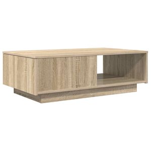 vidaXL Masă de cafea Stejar Sonoma 95 x 55 x 31 cm Lemn prelucrat