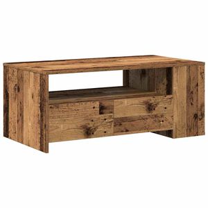 vidaXL Masă de cafea Lemn Vechi 102 x 55 x 43,5 cm Lemn prelucrat