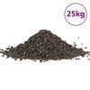 vidaXL Pietriș de bazalt, 25 kg, negru, 5-8 mm