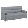vidaXL Canapea 100% poliester, cadru din metal, MDF, placaj