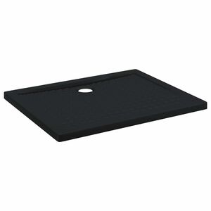 vidaXL Tavă de bază pentru duș cu puncte 100 x 80 x 4 cm ABS Negru