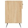 vidaXL Bancheta pantofar, stejar sonoma, 102x35x55 cm, lemn prelucrat