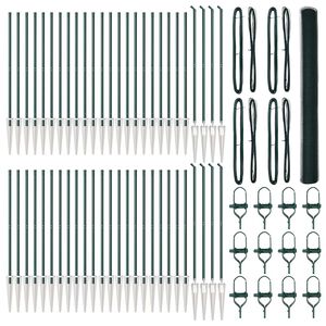 vidaXL St&acirc;lp de gard. Verde