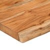 vidaXL Raft perete 120x20x2,5cm dreptunghiular lemn acacia margine vie