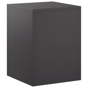 vidaXL Suport pentru plante Negru 30 x 30 x 40 cm Oțel