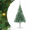 vidaXL Brad de Crăciun pre-iluminat cu globuri, 180 cm, 564 de ramuri