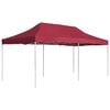 vidaXL Cort de petrecere pliabil profesional, roșu vin, 6x3m, aluminiu