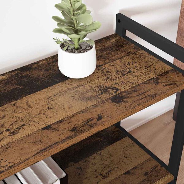 vidaXL Raft pentru cărți Lemn vechi 40 x 30 x 85 cm Lemn compozit