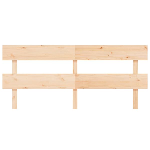 vidaXL Tăblie de pat, 204x3x81 cm, lemn masiv de pin