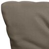 vidaXL Pernă pentru balansoar, gri taupe, 120 cm, material textil