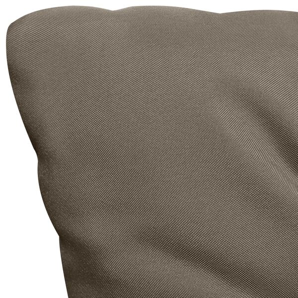 vidaXL Pernă pentru balansoar, gri taupe, 120 cm, material textil